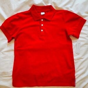 NWT Edgehill Collection Classic Red Kids Polo Shirt
